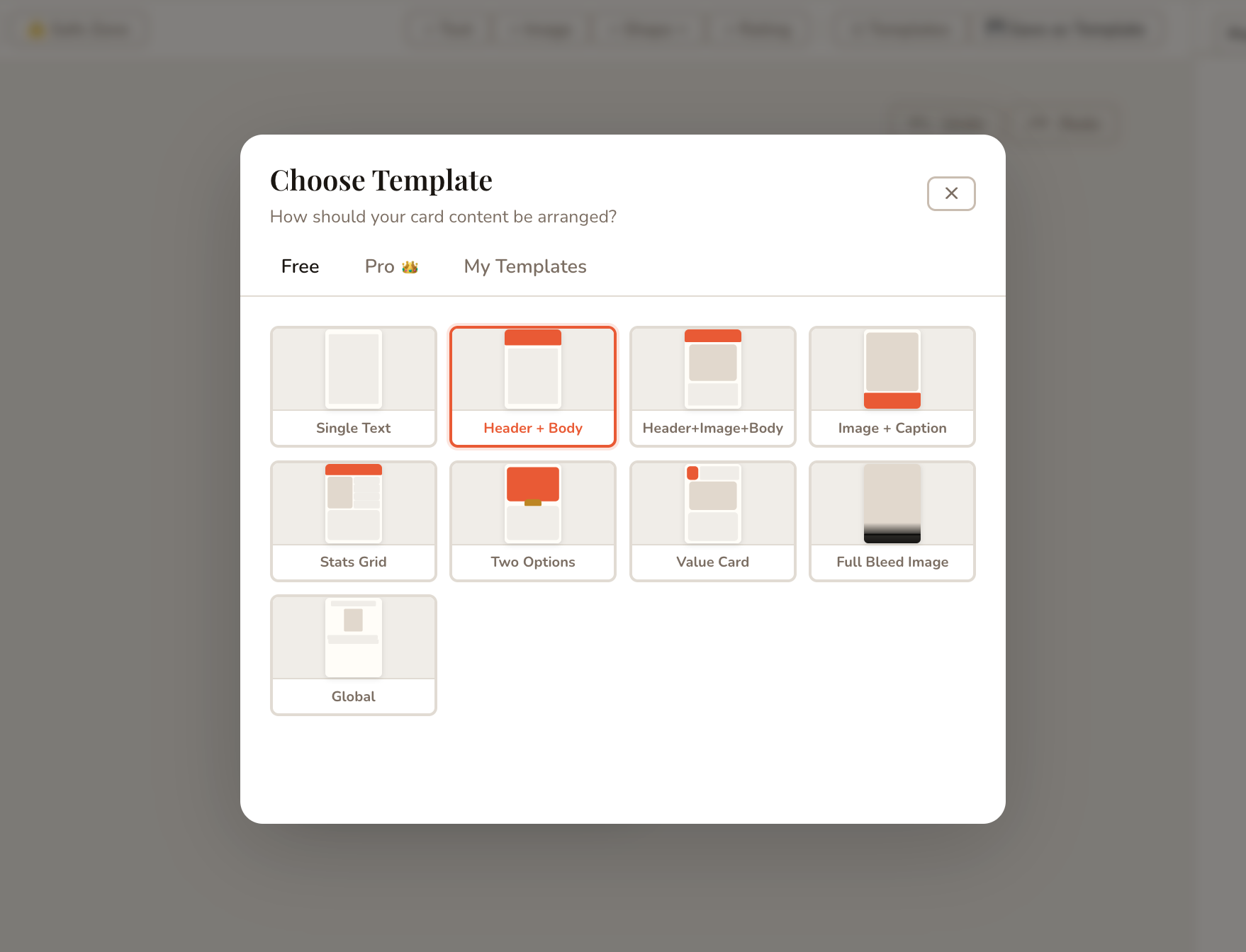 Templates
